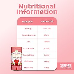 Pawfect All Natural Grain-free Yogurt with Strawberry Prebiotic Probiotic Freeze-dried Dog Treat, 1.34-oz canister slide 2 of 8