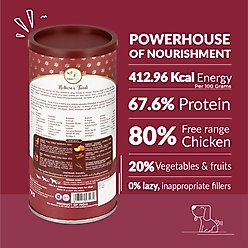 Pawfect Nature's Feast Chicken with Pumpkin & Apple Grain-Free All Natural Freeze-Dried Dog Training Treat, 5.29-oz canister slide 2 of 7