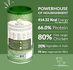 Pawfect Nature's Feast Chicken with Asian Greens Grain-Free All Natural Freeze-Dried Dog Training Treat, 1.76-oz canister slide 2 of 7