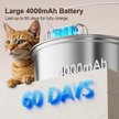 Show in main carousel: Casfuy W12 Upgraded Wireless Smart Stainless Steel Dog & Cat Water Fountain, 108-oz slide 4 of 8