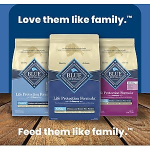 Blue Buffalo Life Protection Formula Adult Chicken & Brown Rice Recipe Dry Dog Food, 30-lb bag