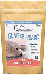 Glacier Peak Holistics Glacier Peace Anxiety Relief Powder for Dogs & Cats, 3-oz