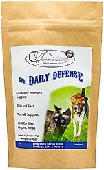 Glacier Peak Holistics Daily Defense Powder Immune Supplement for Dogs & Cats, 3-oz