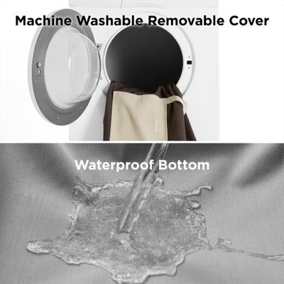 Show full view: Lesure Waterproof Small Dog Car Booster Seat, Standard, Brown slide 3 of 10