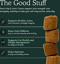 Fera Pets Hip & Joint Soft Chew Supplement for Dog, 90 count slide 2 of 7