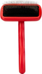 Chris Christensen KARBEN Dog, Cat, Horse & Small Pet Pin Slicker Brush, Red, Small