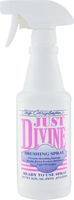 Show full view: Chris Christensen Just Divine Dog, Cat & Horse Brushing Spray, 16-fl oz bottle slide 2 of 4