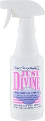 Chris Christensen Just Divine Dog, Cat & Horse Brushing Spray, 16-fl oz bottle