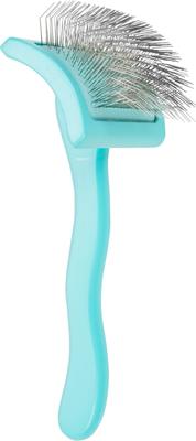 Show full view: Chris Christensen Dog, Cat & Horse Slicker Brush, Teal, Medium slide 2 of 9