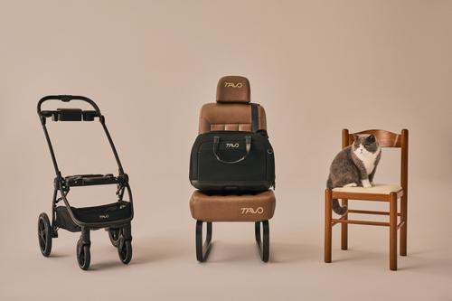 Show full view: Tavo Pets Hendrick Dog & Cat Car Seat & Flexible Carrier, Tawny slide 4 of 10