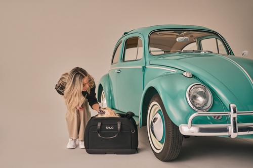 Show full view: Tavo Pets Hendrick Dog & Cat Car Seat & Flexible Carrier, Tawny slide 9 of 10