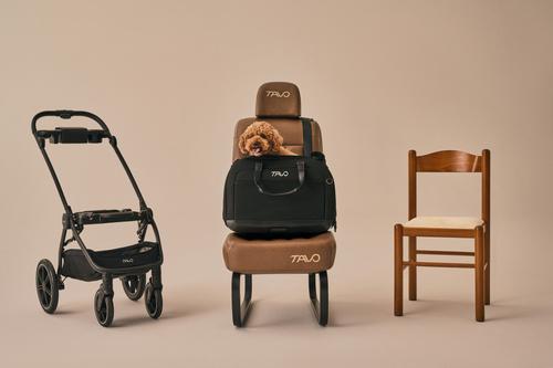 Show full view: Tavo Pets Hendrick + Roscoe Trek Dog & Cat Travel System, Onyx slide 7 of 10