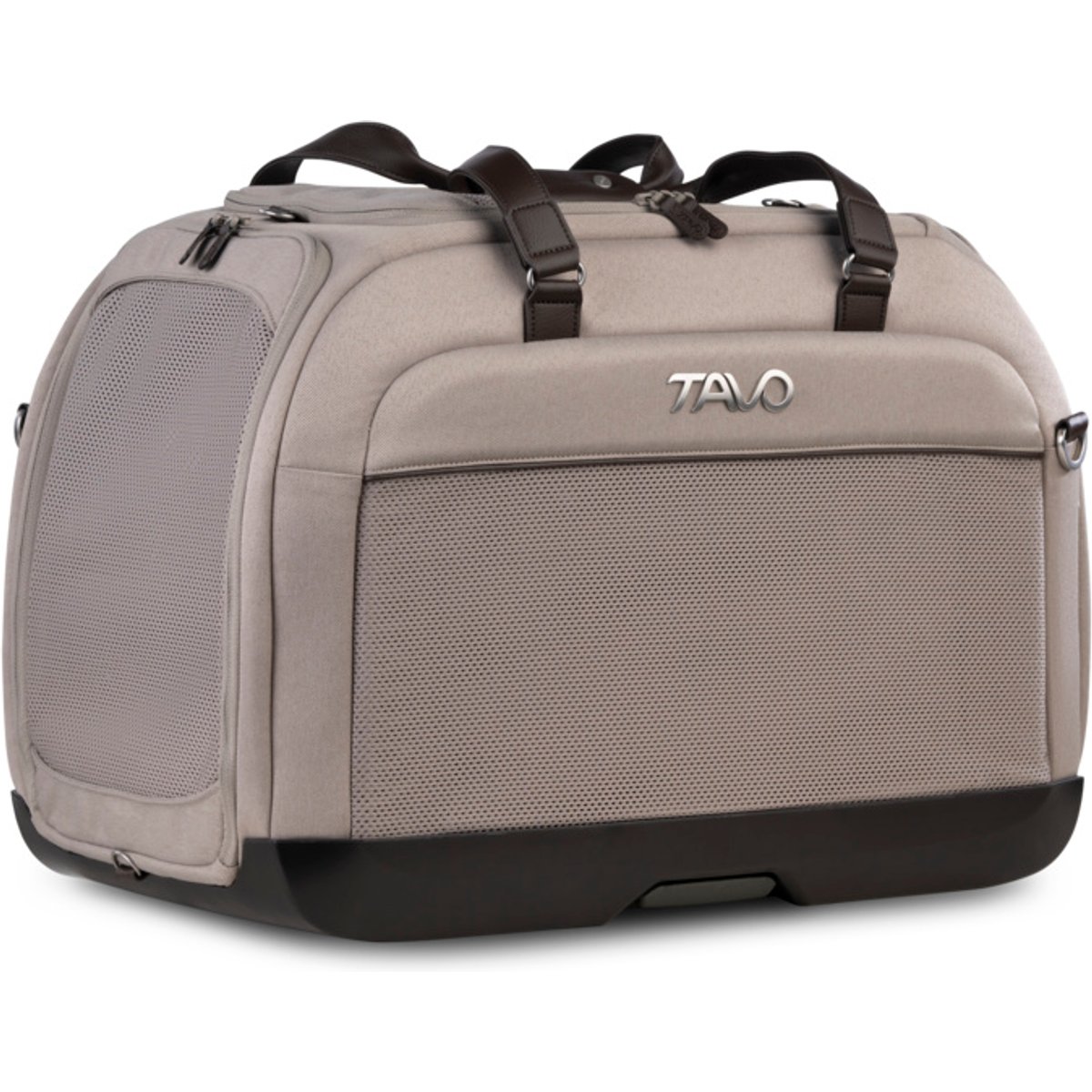 Tavo Pets Hendrick Dog & Cat Car Seat & Flexible Carrier, Tawny