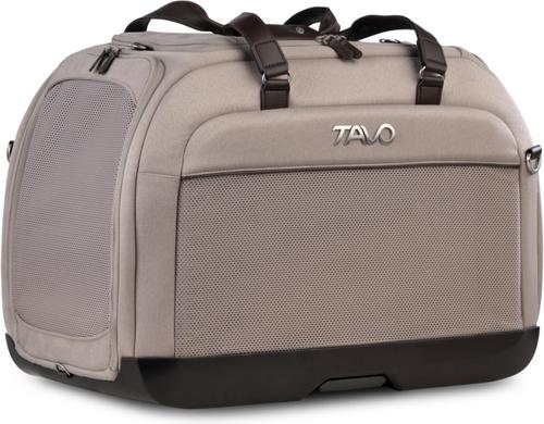 TAVO PETS Hendrick Dog & Cat Car Seat & Flexible Carrier, Tawny