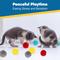 Show in main carousel: SunGrow Soft Pom Ball Cat Toy, Multi-Color, 24 count slide 3 of 8