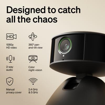 Show full view: Petlibro Scout Smart Pet Camera with AI Multi-Pet Recognition, Black slide 5 of 10