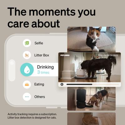 Show full view: Petlibro Scout Smart Pet Camera with AI Multi-Pet Recognition, Black slide 3 of 10