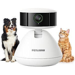 Petlibro Scout Smart Pet Camera with AI Multi-Pet Recognition, White