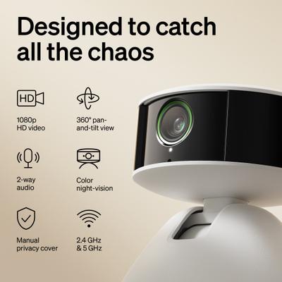 Show full view: Petlibro Scout Smart Pet Camera with AI Multi-Pet Recognition, White slide 6 of 11