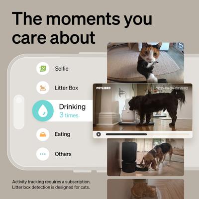 Show full view: Petlibro Scout Smart Pet Camera with AI Multi-Pet Recognition, White slide 4 of 11