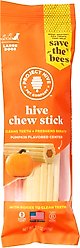 Project Hive Pet Company Pumpkin Dental Stick Dog Chew Treat, X-Large, 3.7-oz bag