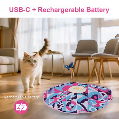 Show full view: Shele Smart Interactive Dual Teasing Rods Cat Toy slide 5 of 11