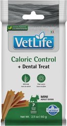 Farmina Vet Life Caloric Control Adult Mini Dog Treats, 2.1-oz bag