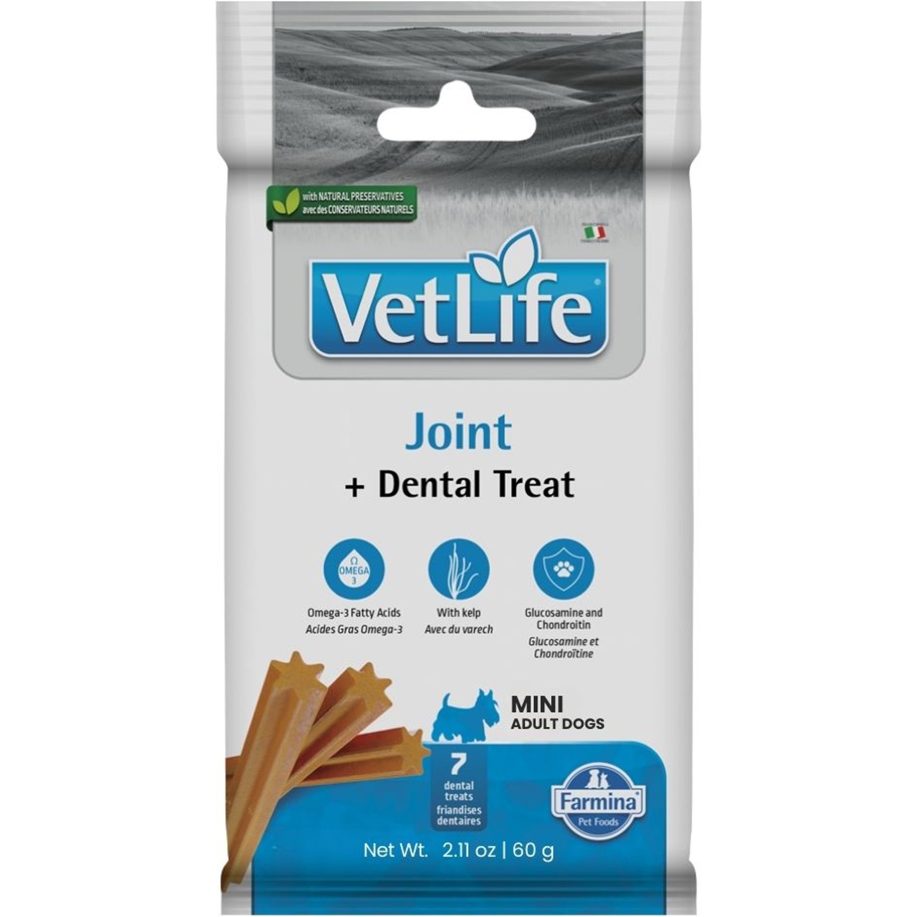 Farmina Vet Life Joint Adult Mini Dog Treats, 8.4-oz bundle