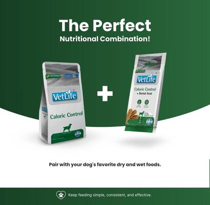 Show full view: Farmina Vet Life Caloric Control Adult Dog Treats, 3.5-oz bag slide 7 of 8