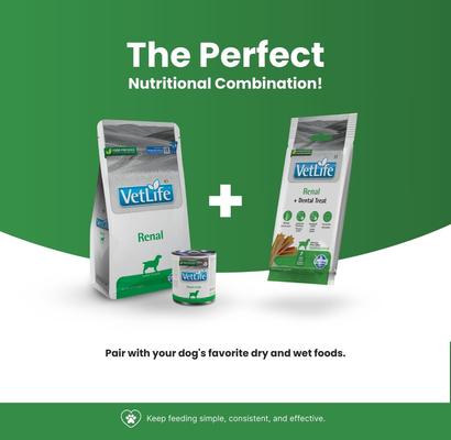 Show full view: Farmina Vet Life Renal Adult Dog Treats, 3.5-oz bag slide 7 of 8