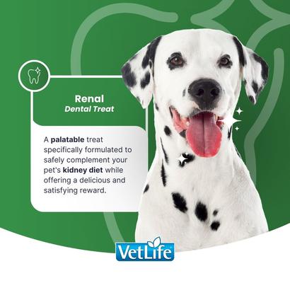 Show full view: Farmina Vet Life Renal Adult Dog Treats, 3.5-oz bag slide 3 of 8