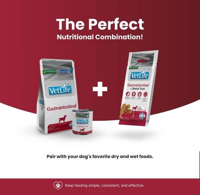 Show full view: Farmina Vet Life Gastrointestinal Medium & Maxi Dog Treats, 3.5-oz bag slide 7 of 8