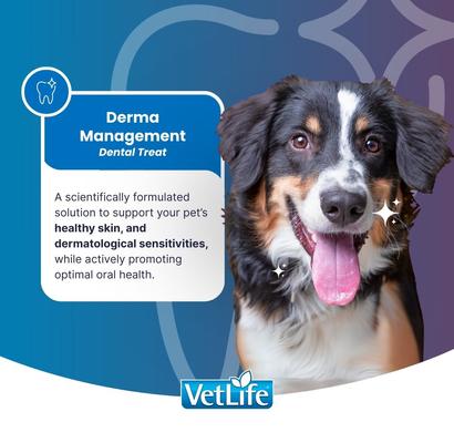 Show full view: Farmina Vet Life Derma Management with Sweet Potato & Fish Adult Mini Dog Treats, 2.1-oz bag slide 3 of 8