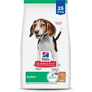 Hill's Science Diet Puppy Lamb Meal & Brown Rice Recipe Dry Dog Food, 25-lb bag