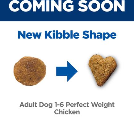 Show full view: Hill's Science Diet Adult Perfect Weight Management Chicken Recipe Dry Dog Food, 25-lb bag slide 4 of 13