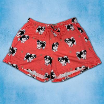 Show full view: E&S PETS Shih Tzu Shorts, Pink, Small slide 4 of 6