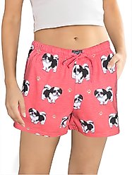E&S PETS Shih Tzu Shorts, Pink, Medium
