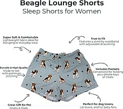 E&S PETS Beagle Shorts, Teal, Large slide 2 of 6