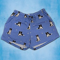 E&S PETS Border Collie Shorts, Blue, Medium slide 2 of 6