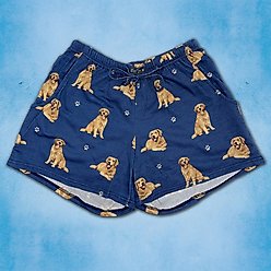 E&S PETS Golden Retriever Shorts, Teal, Small slide 2 of 6