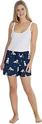 E&S PETS Goldendoodle Shorts, Blue, X-Large slide 2 of 6