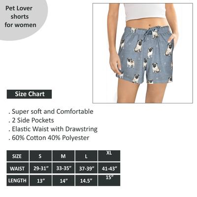 Show full view: E&S PETS Pug Shorts, Grey, X-Large slide 5 of 6