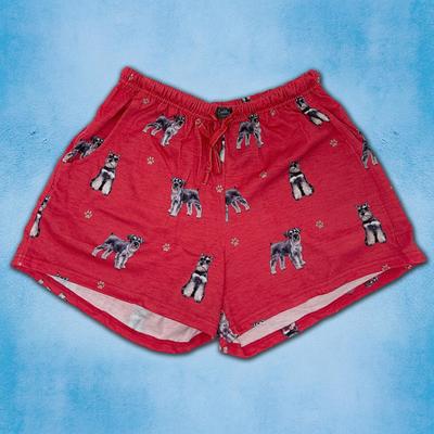 Show full view: E&S PETS Schnauzer Shorts, Red, Medium slide 4 of 6