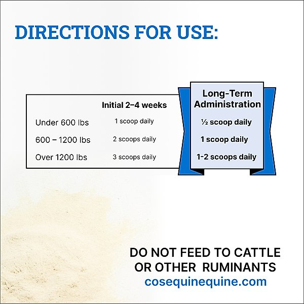 Nutramax Cosequin ASU Powder Joint Health Supplement for Horses