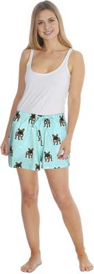 Show full view: E&S PETS French Bulldog Shorts, Teal, Small slide 3 of 6
