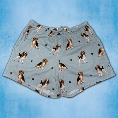 Show full view: E&S PETS Beagle Shorts, Teal, Medium slide 4 of 6
