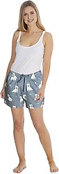 E&S PETS Westie Shorts, Light Blue, Large slide 2 of 6