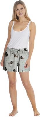 Show full view: E&S PETS Rottweiler Shorts, Grey, Medium slide 3 of 6