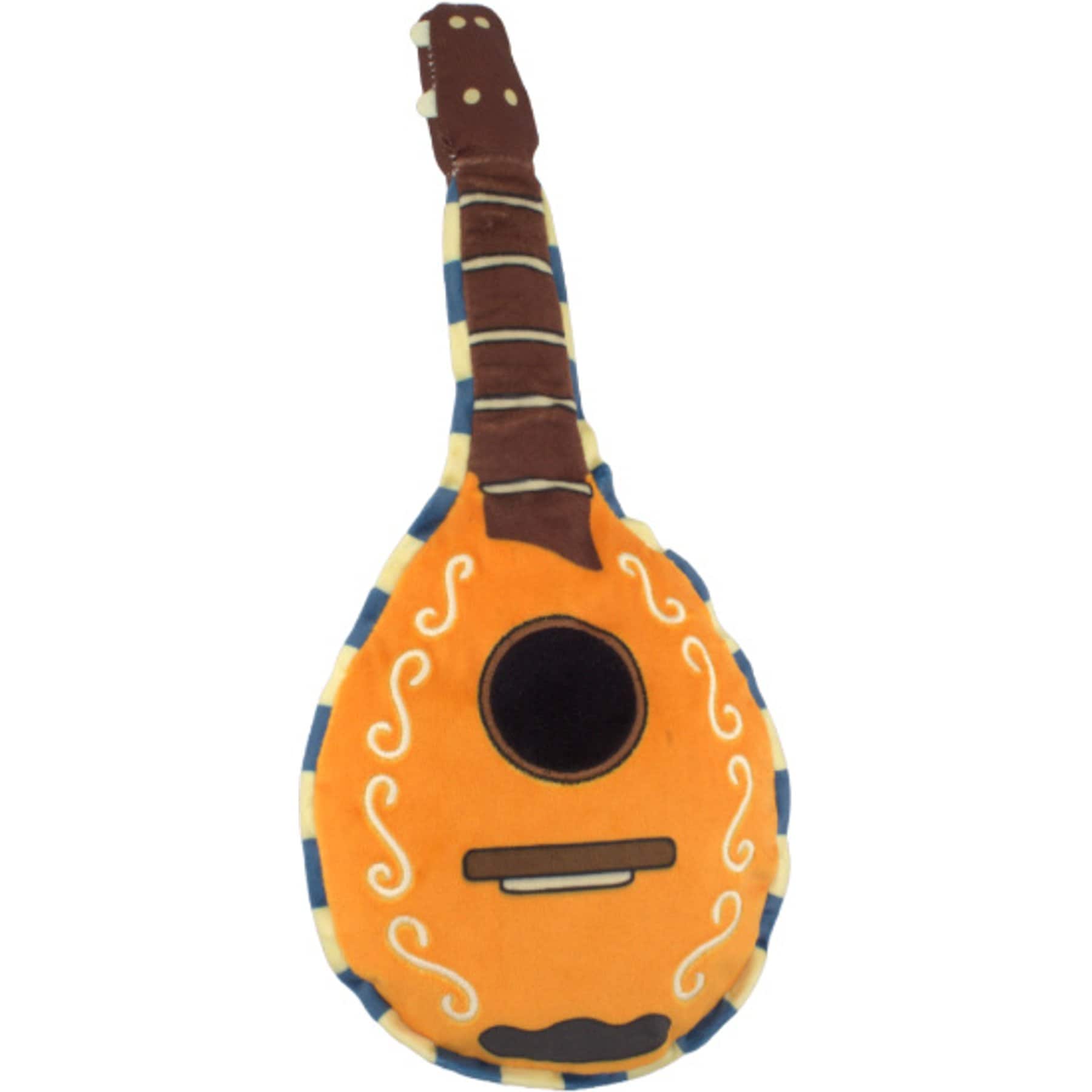 Pawlymorph Pet Toys Bard's Lute Interactive Dog Toy, Brown