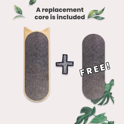 Show full view: LaiFug Wall Mountable Cat Scratching Board, Wood, One Size slide 7 of 9